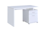 800110 Irving 47-inch 2-drawer Office Computer Desk White