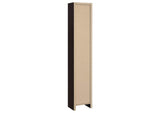 800285 Eliam 71-inch 8-shelf Bookcase Cappuccino