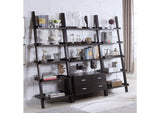 800319 Colella 72-inch 5-shelf Storage Ladder Bookshelf Cappuccino