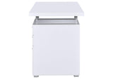 800325 Brennan 47-inch 3-drawer Office Computer Desk White