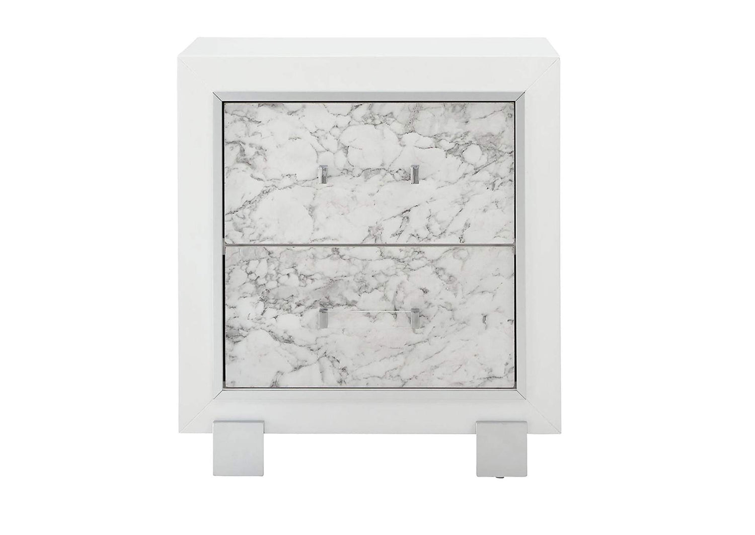 SANTORINI-METALLIC_WHITE-NS SANTORINI WHITE NIGHTSTAND
