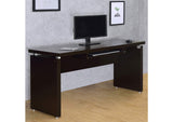 800891 Skylar 55-inch Computer Desk with Keyboard Drawer Cappuccino
