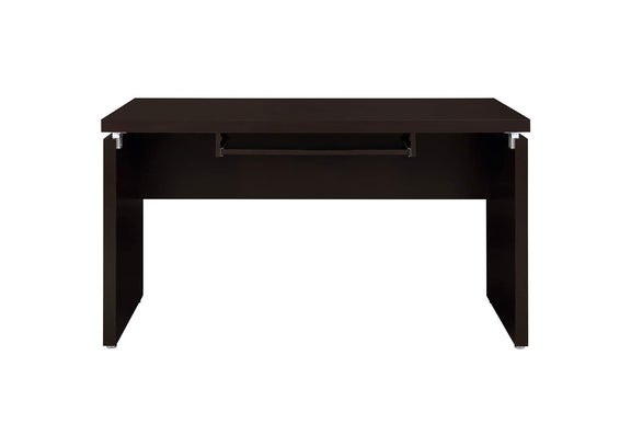 800891 Skylar 55-inch Computer Desk with Keyboard Drawer Cappuccino