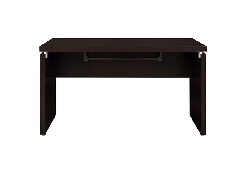 800891 Skylar 55-inch Computer Desk with Keyboard Drawer Cappuccino