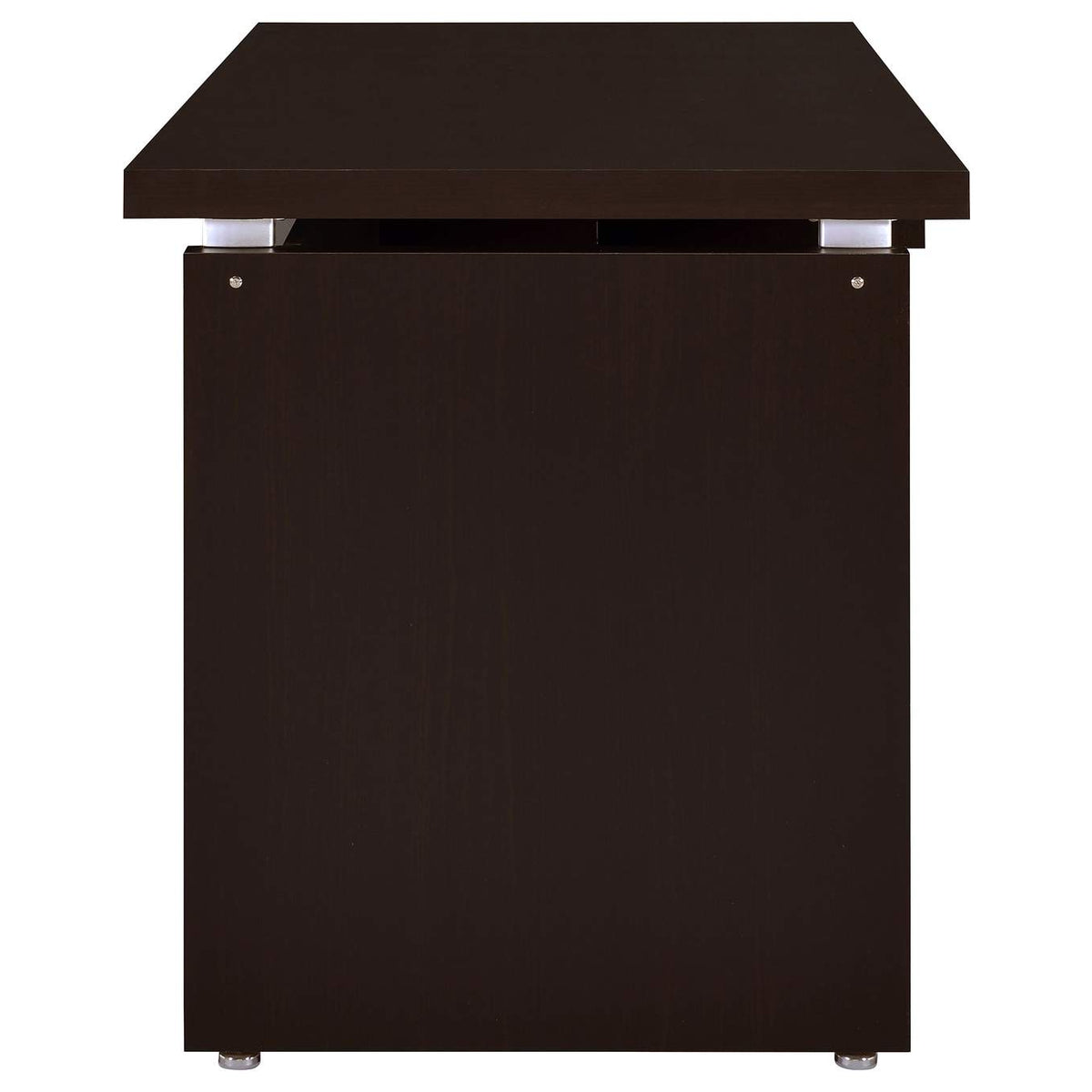 800891 Skylar 55-inch Computer Desk with Keyboard Drawer Cappuccino