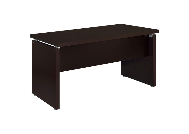 800891 Skylar 55-inch Computer Desk with Keyboard Drawer Cappuccino
