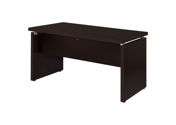 800891 Skylar 55-inch Computer Desk with Keyboard Drawer Cappuccino