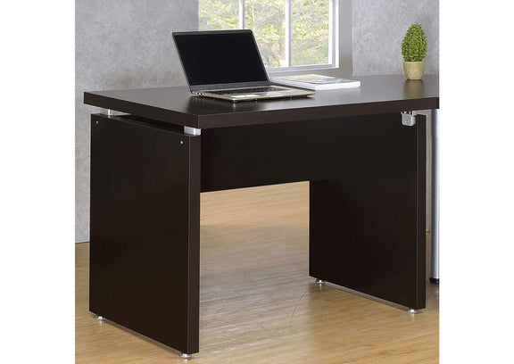 800892 Skylar 39-inch Engineered Wood Writing Desk Cappuccino