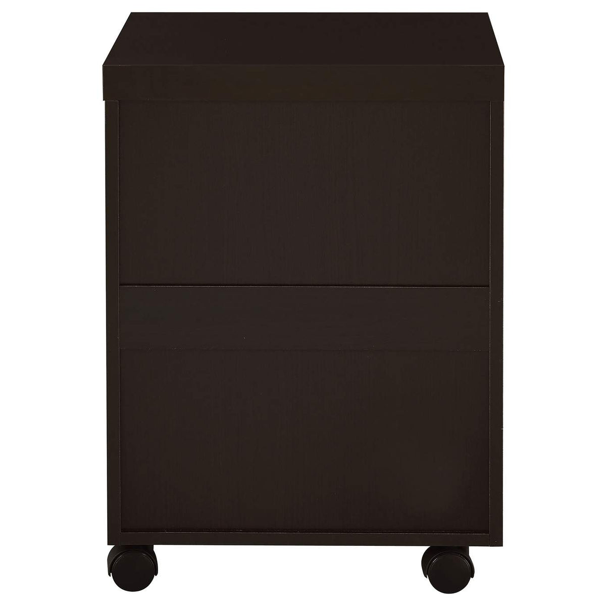 800894 Skylar 3-drawer Home Office Mobile File Cabinet Cappuccino