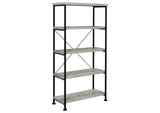 Analiese 63-inch 4-shelf Bookshelf Grey Driftwood