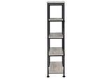 801546 Analiese 63-inch 4-shelf Bookshelf Grey Driftwood