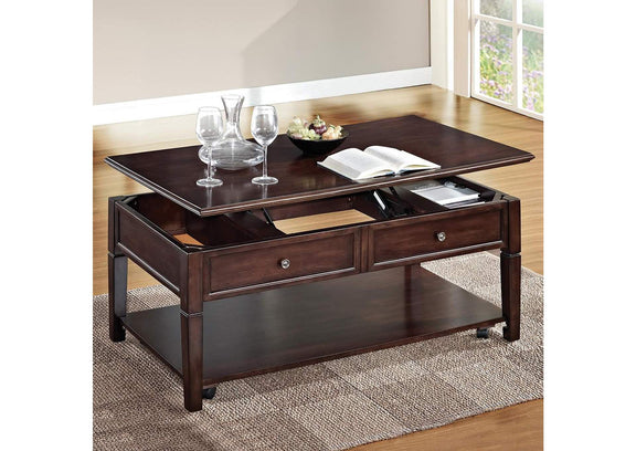 80254 Malachi Coffee Table with Lift Top