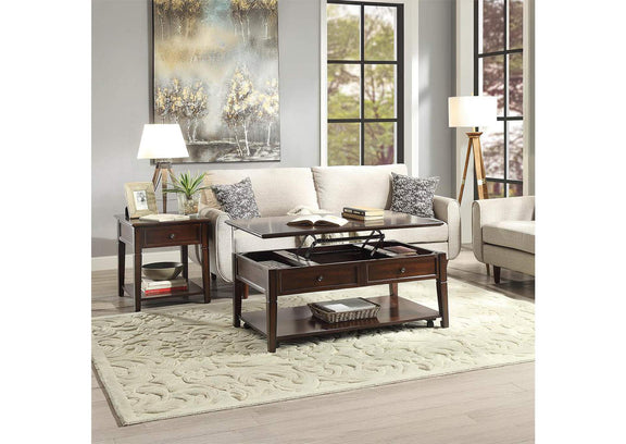 80254 Malachi Coffee Table with Lift Top