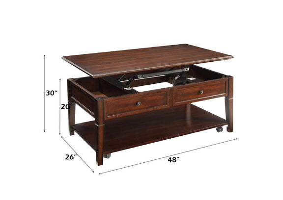 80254 Malachi Coffee Table with Lift Top