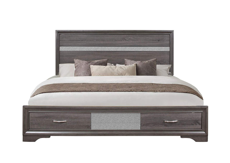 SEVILLE-GR-KB_DR_MR_NS SEVILLE GREY KING BED DRESSER MIRROR NIGHTSTAND