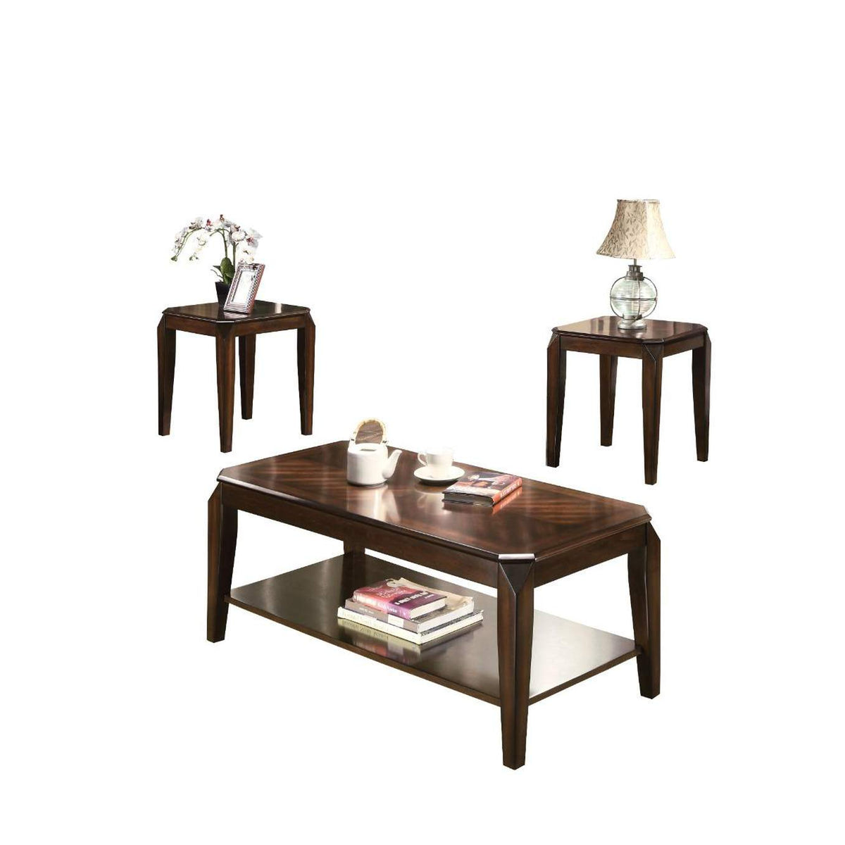 80655 Docila 3Pc Pack Coffee and End Set