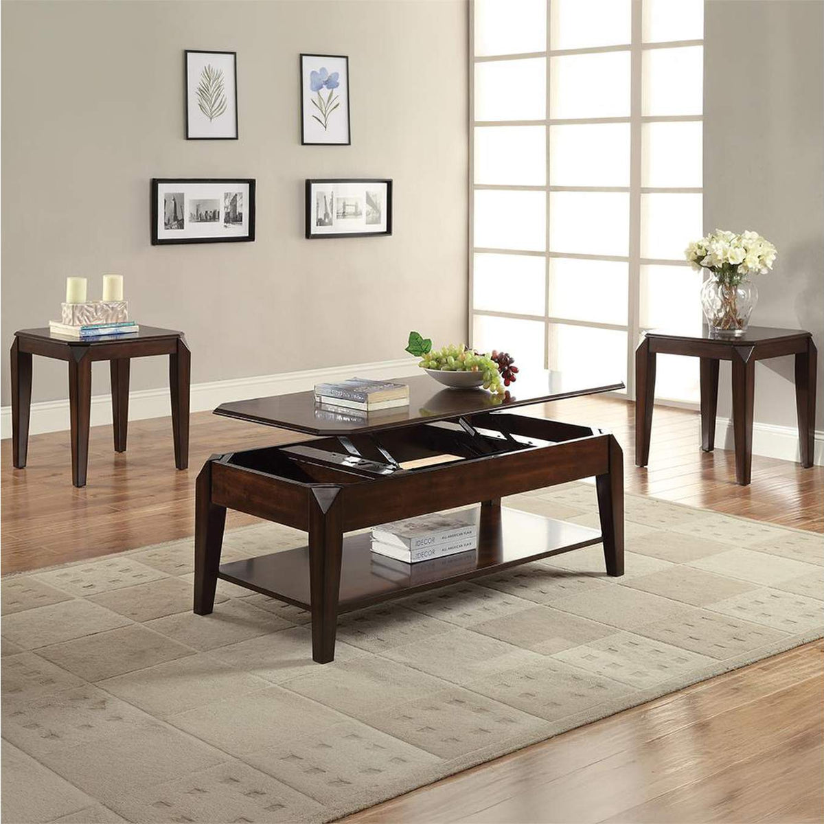 80660 Docila Coffee Table with Lift Top