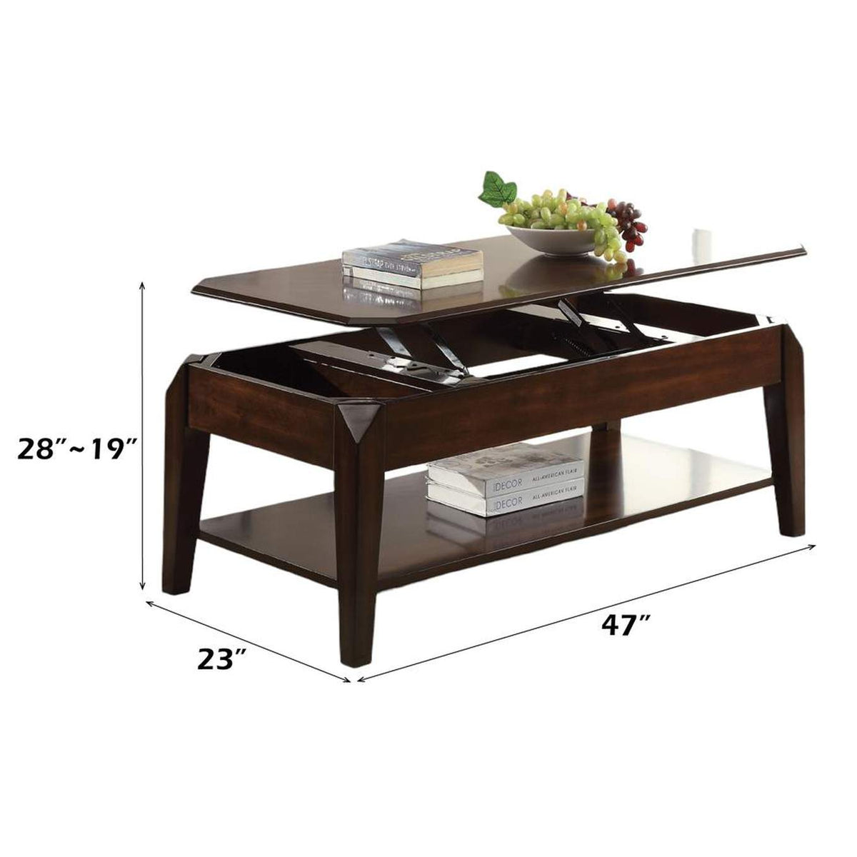 80660 Docila Coffee Table with Lift Top