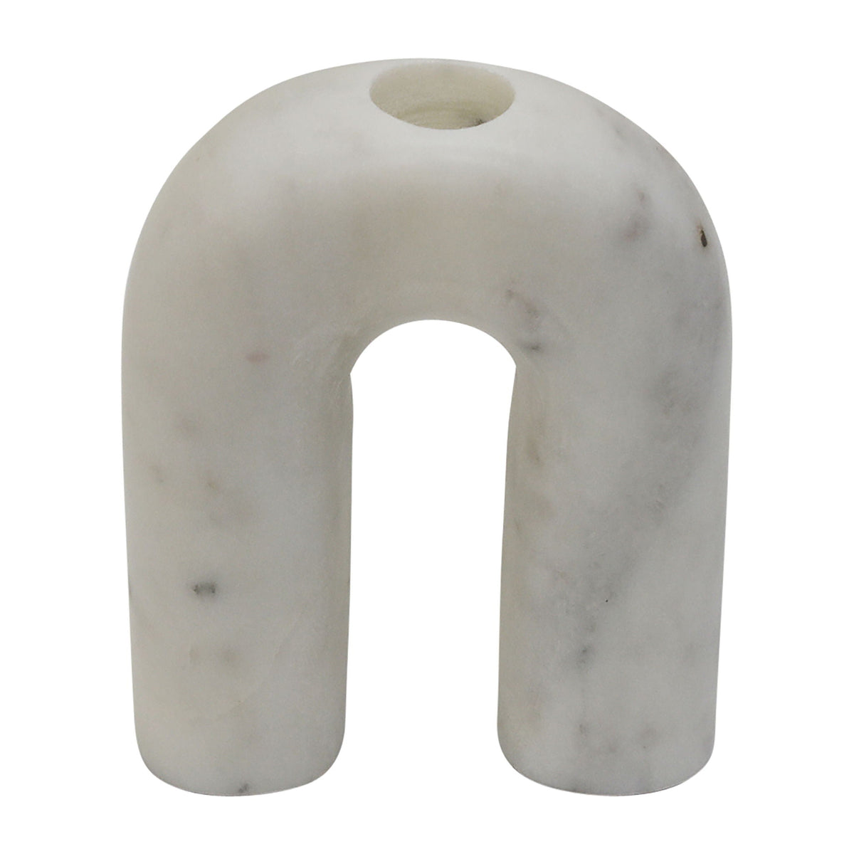Swirly 2-Taper Candleholder - Black