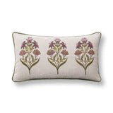 TD Belcourt 14" x 26" Pillow - Floral Multi / Olive Green