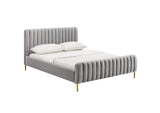 TOV-B6374 Angela Grey King Bed
