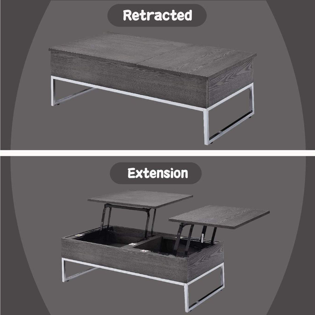 81170 Iban Coffee Table with Lift Top