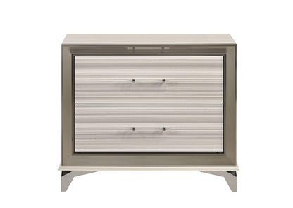 ZAMBRANO-WHT-NS ZAMBRANO WHITE NIGHTSTAND