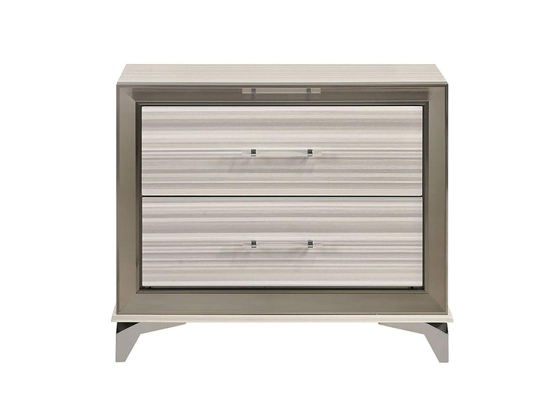 ZAMBRANO-WHT-NS ZAMBRANO WHITE NIGHTSTAND