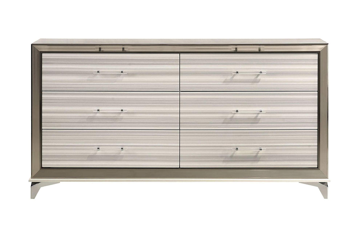 ZAMBRANO-WHT-DR ZAMBRANO WHITE DRESSER