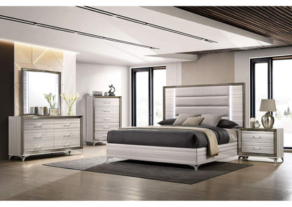 ZAMBRANO-WHITE-KBG ZAMBRANO WHITE KING BED GROUP