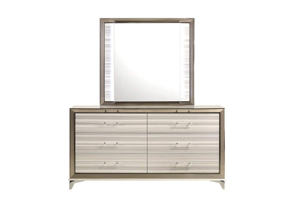 ZAMBRANO-WHT-MR_W_LED ZAMBRANO WHITE MIRROR WITH LED