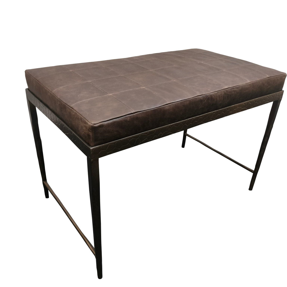 Malo - 28" Leather Bench
