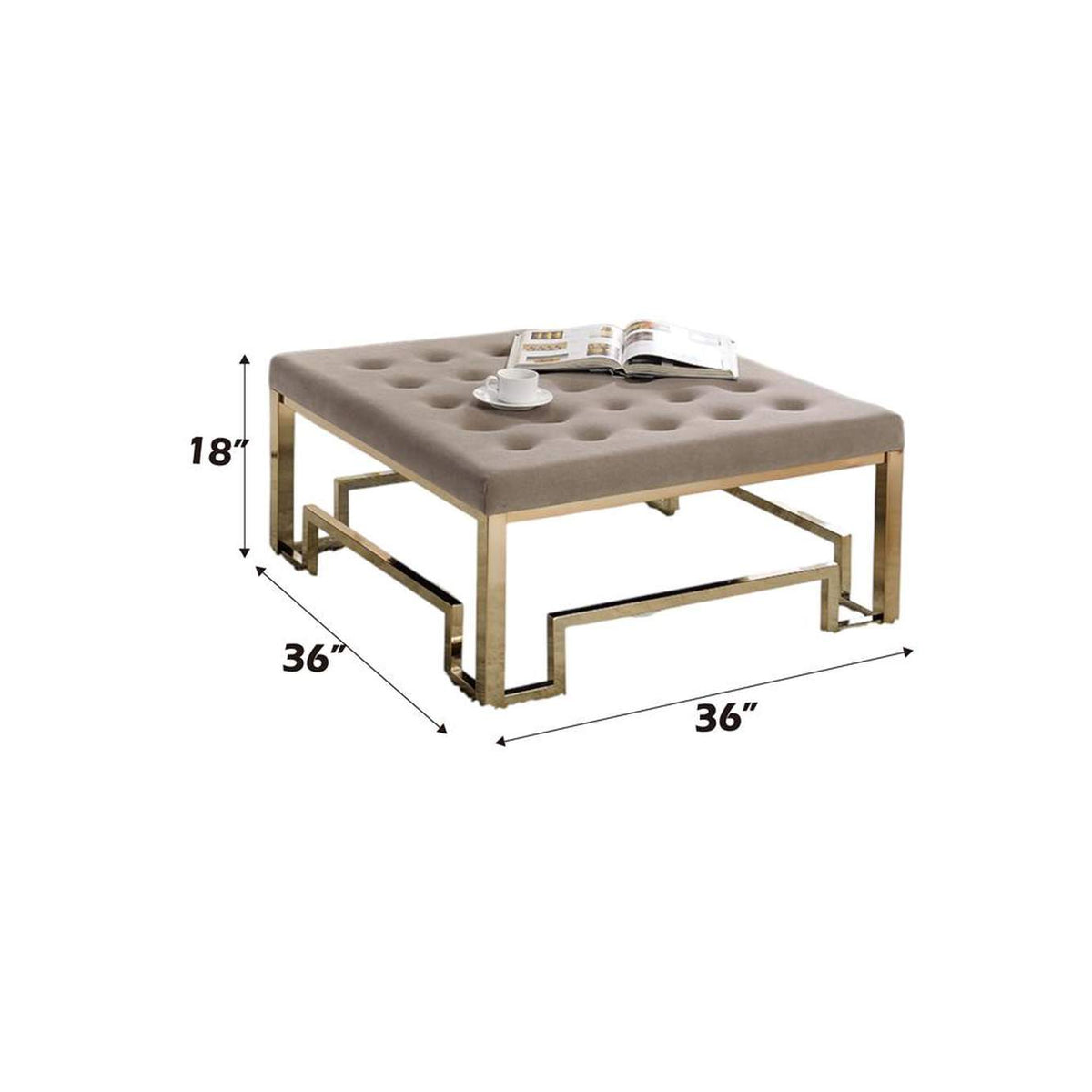 81625 Damien Cocktail Ottoman