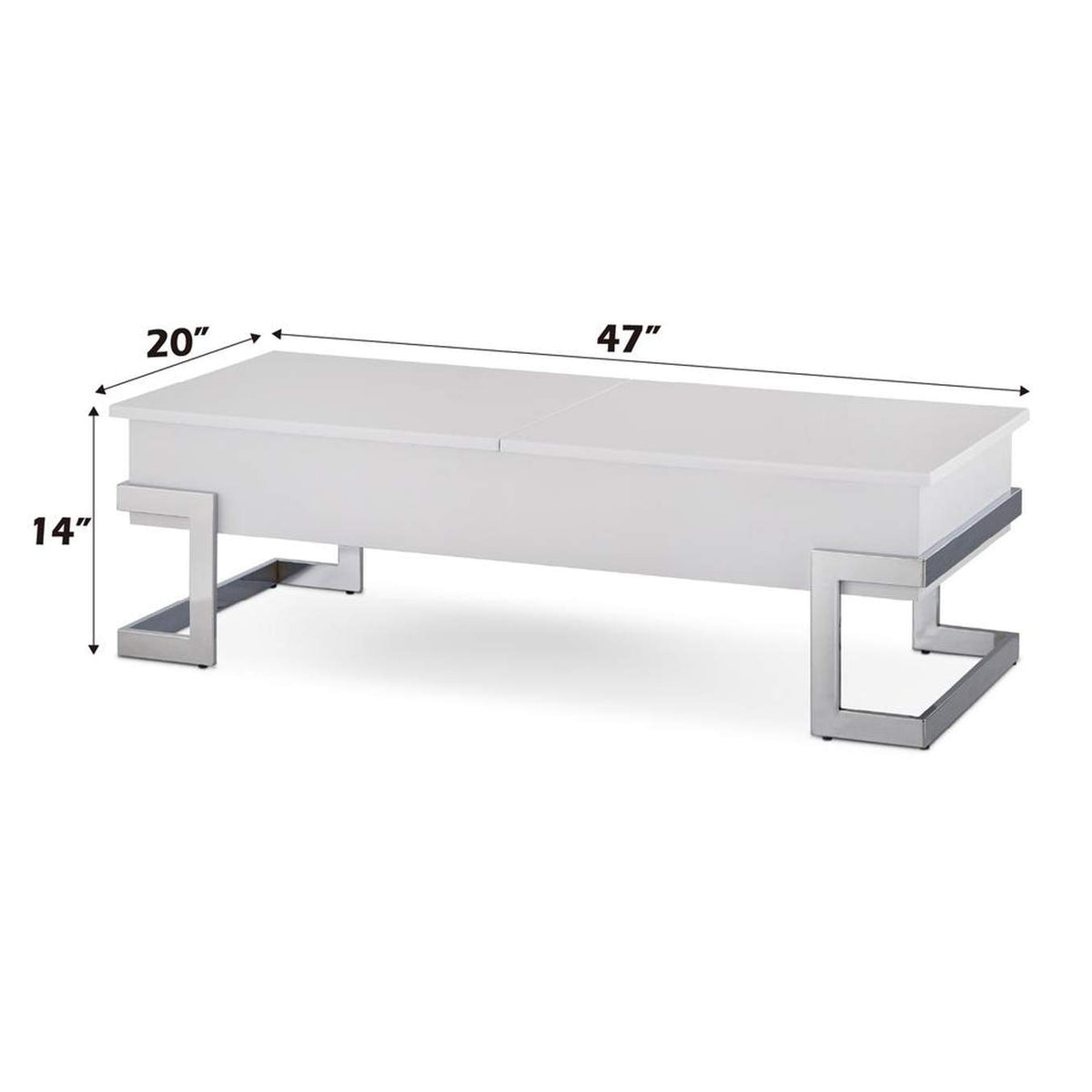 81850 Calnan Coffee Table with Lift Top