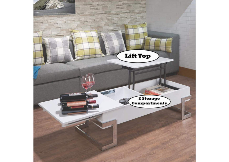81850 Calnan Coffee Table with Lift Top