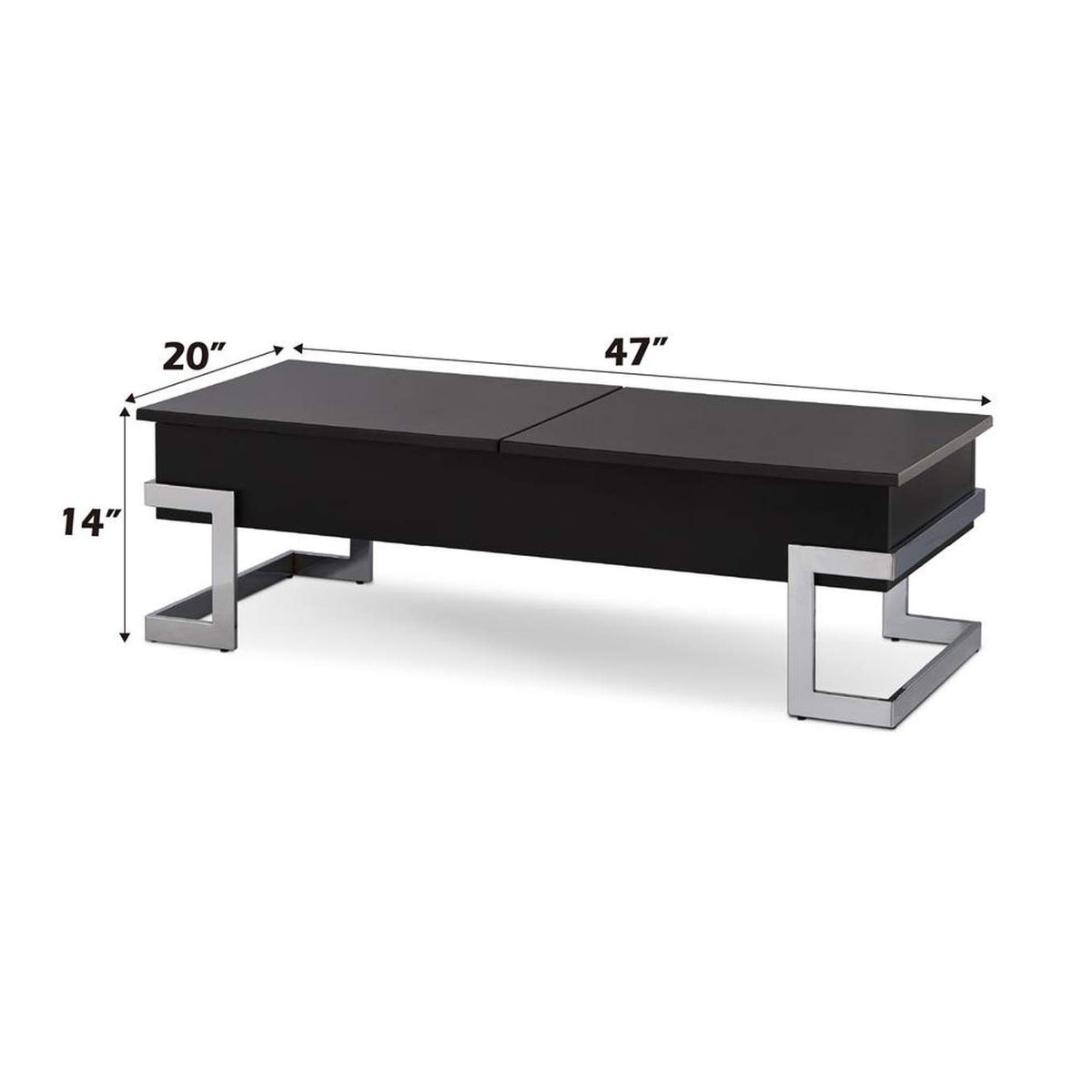81855 Calnan Coffee Table with Lift Top