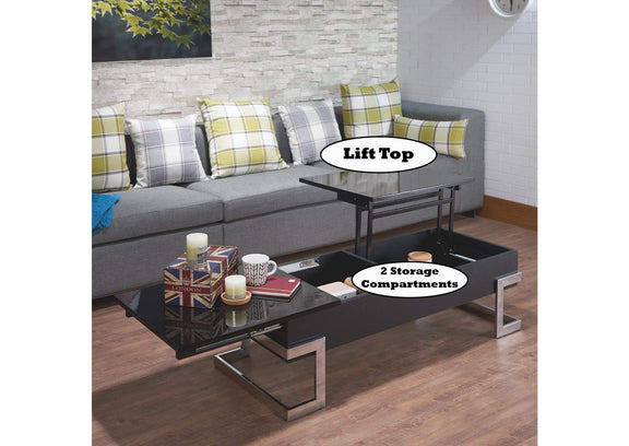 81855 Calnan Coffee Table with Lift Top
