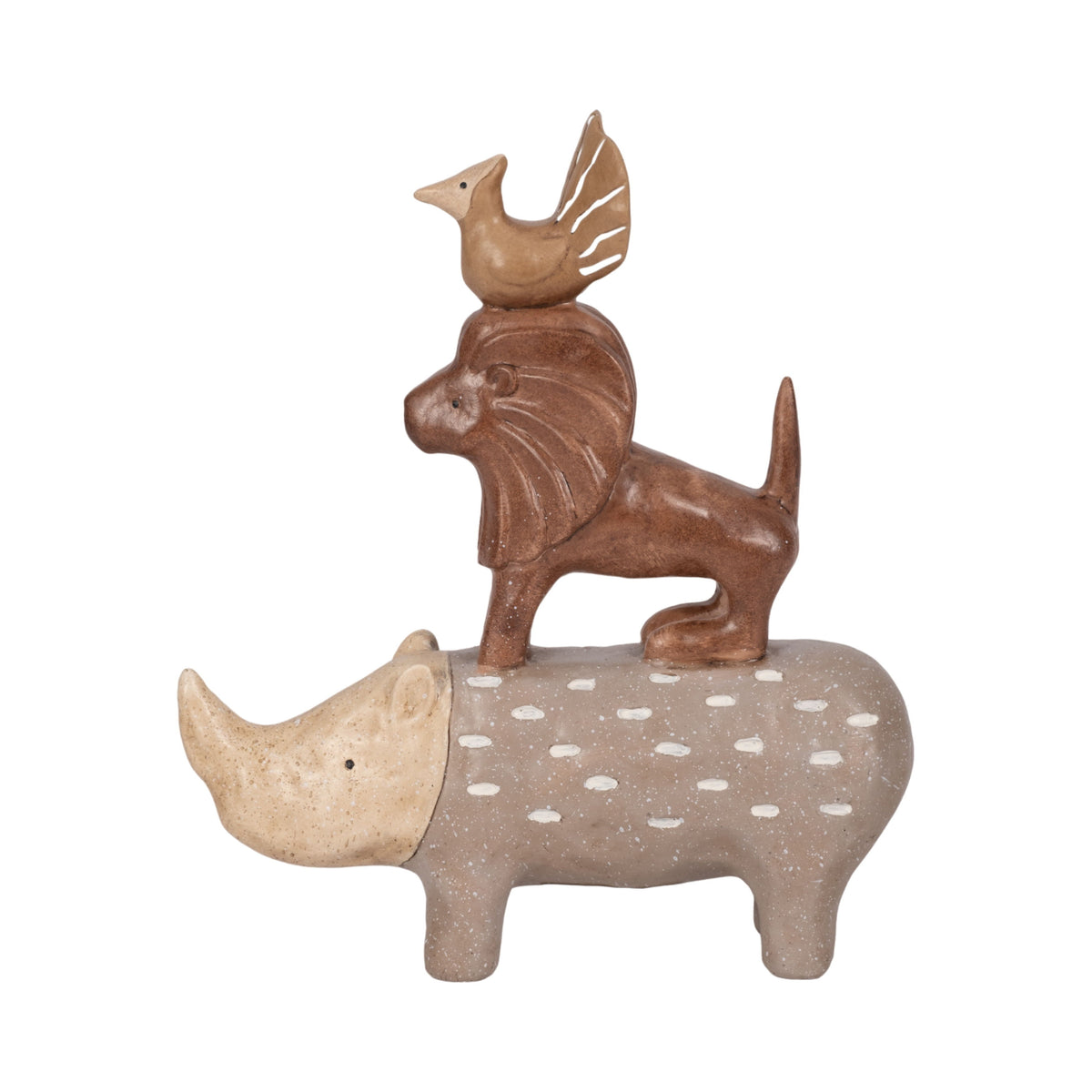 9" Animal Pyramid - Multi