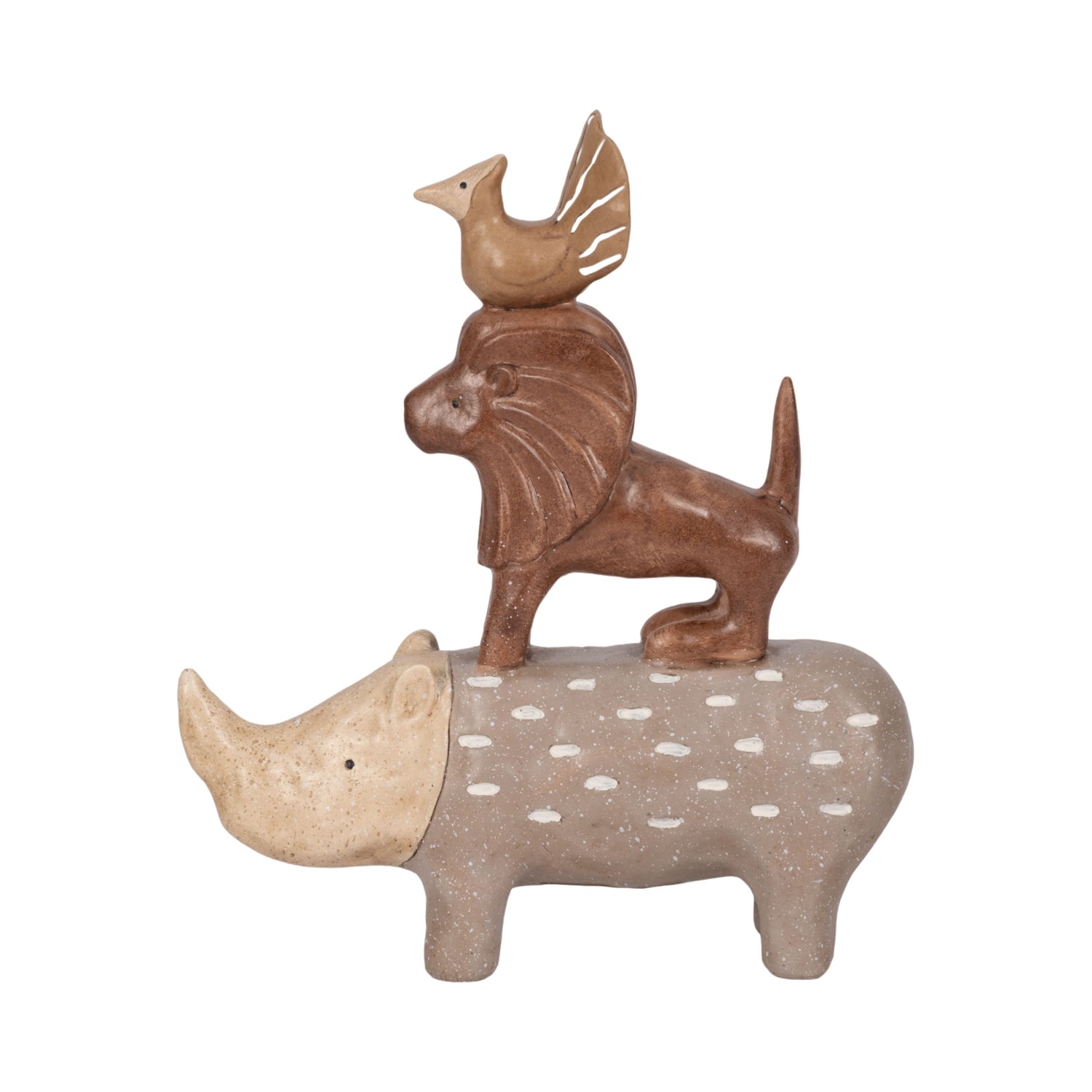 9" Animal Pyramid - Multi
