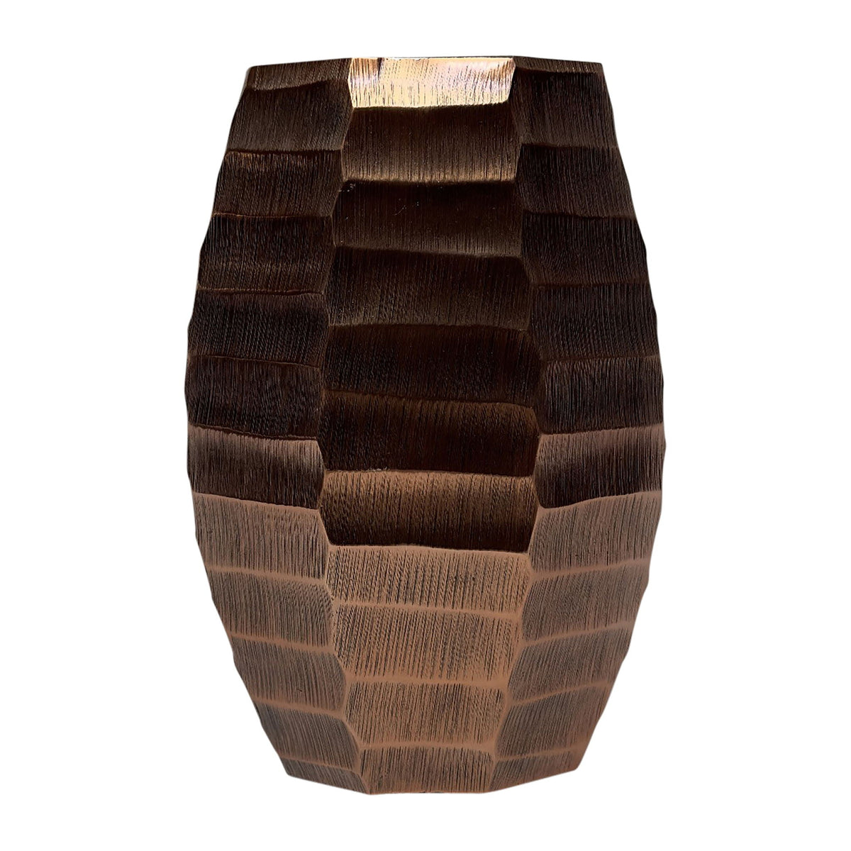 Metal 10" Friston Small Vase - Bronze