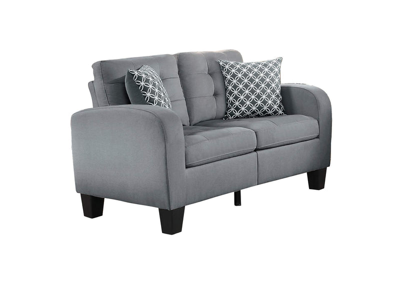 8202GRY-2 Sinclair Love Seat