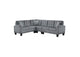 8202GRYKITSC Sinclair 2-Piece Reversible Sectional