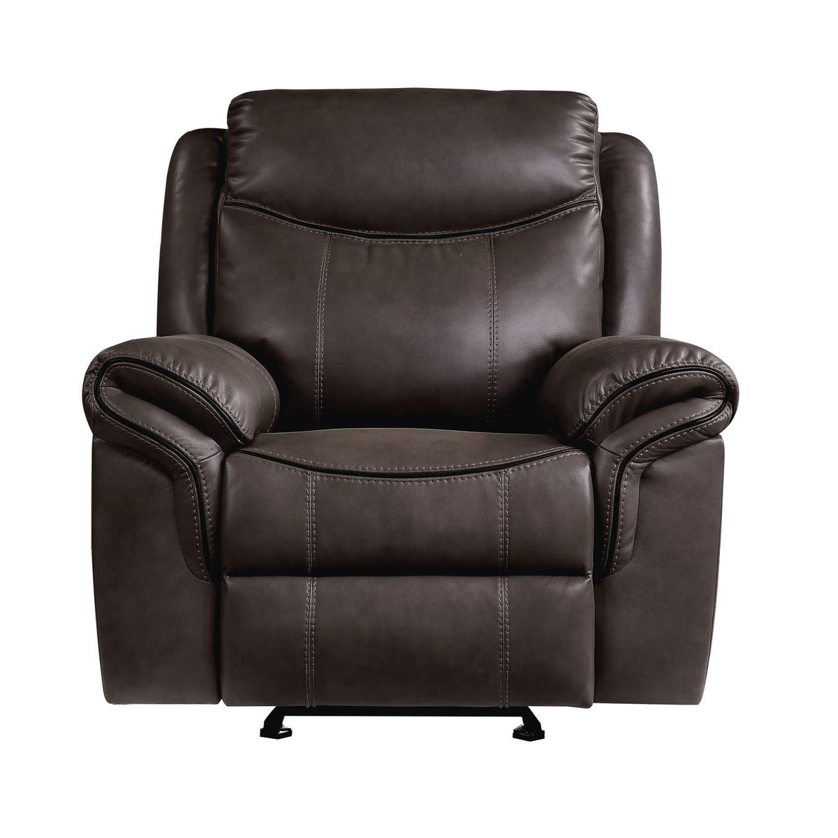 8206BRW-1 Aram Glider Reclining Chair