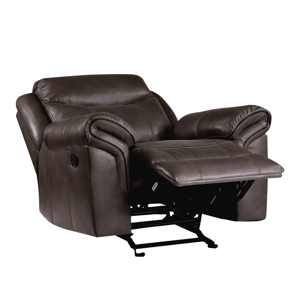 8206BRW-1 Aram Glider Reclining Chair