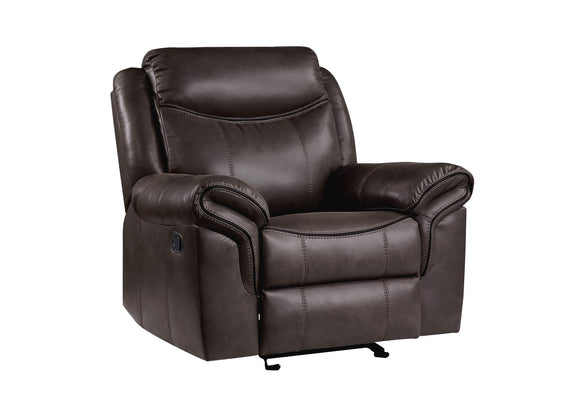 8206BRW-1 Aram Glider Reclining Chair