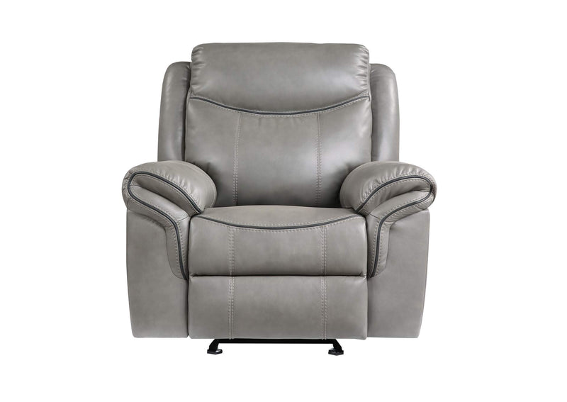 8206GRY-1 Aram Glider Reclining Chair