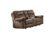 8206NF-2 Aram Double Glider Reclining Love Seat with Center Console, Receptacles and USB Ports
