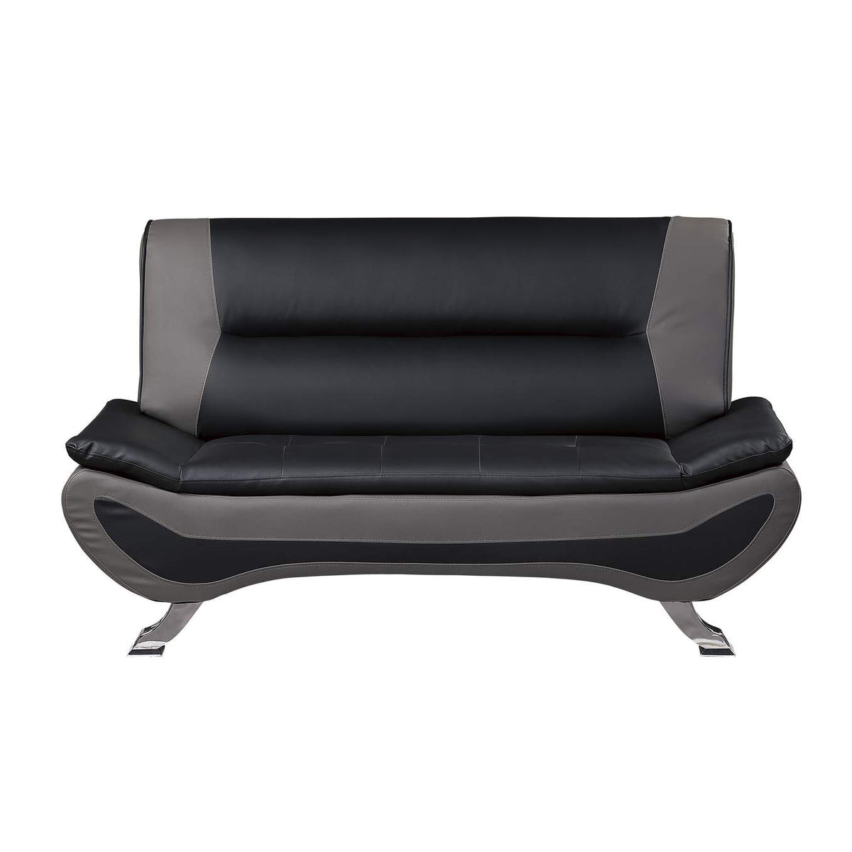 8219BLK-2 Veloce Love Seat