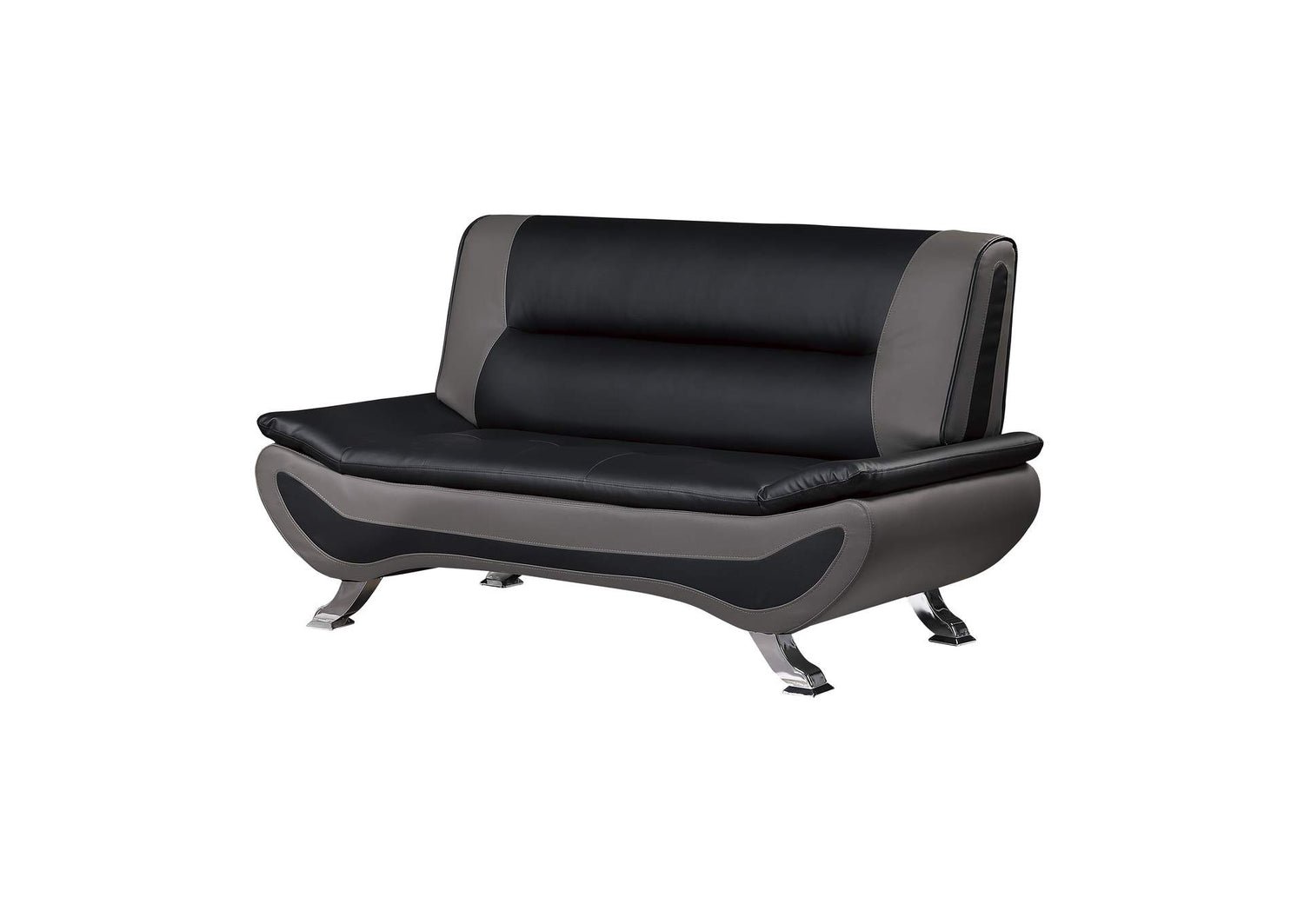 8219BLK-2 Veloce Love Seat