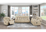 8229NBE-2 Amite Double Reclining Love Seat with Center Console